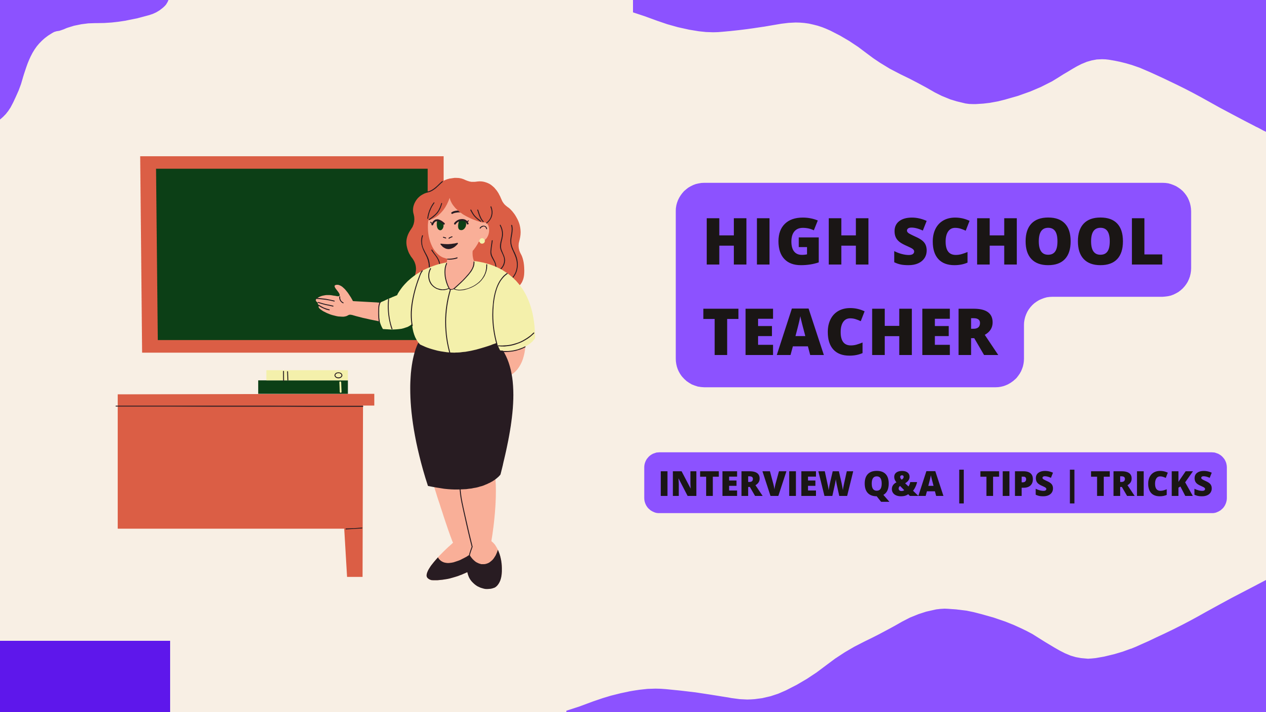 15 Common Interview Q&A for High School Teacher in South Africa