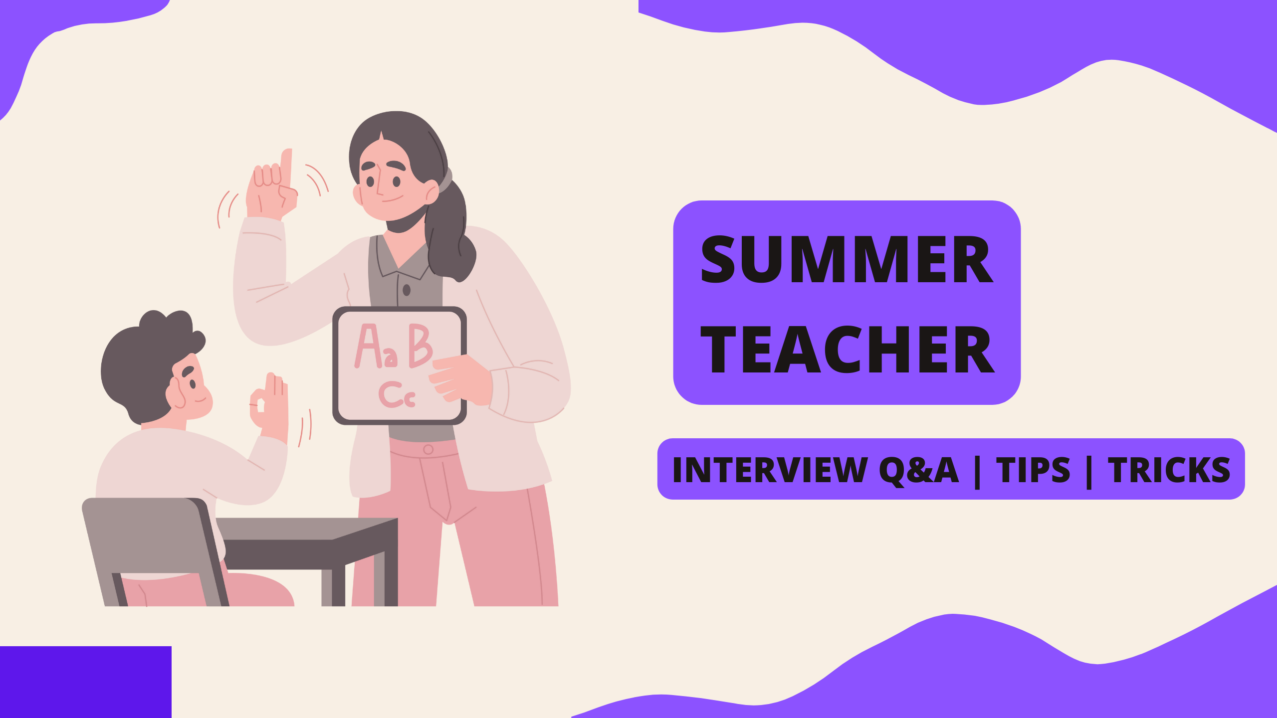 18 Common Interview Q&A for Summer Teacher in South Africa