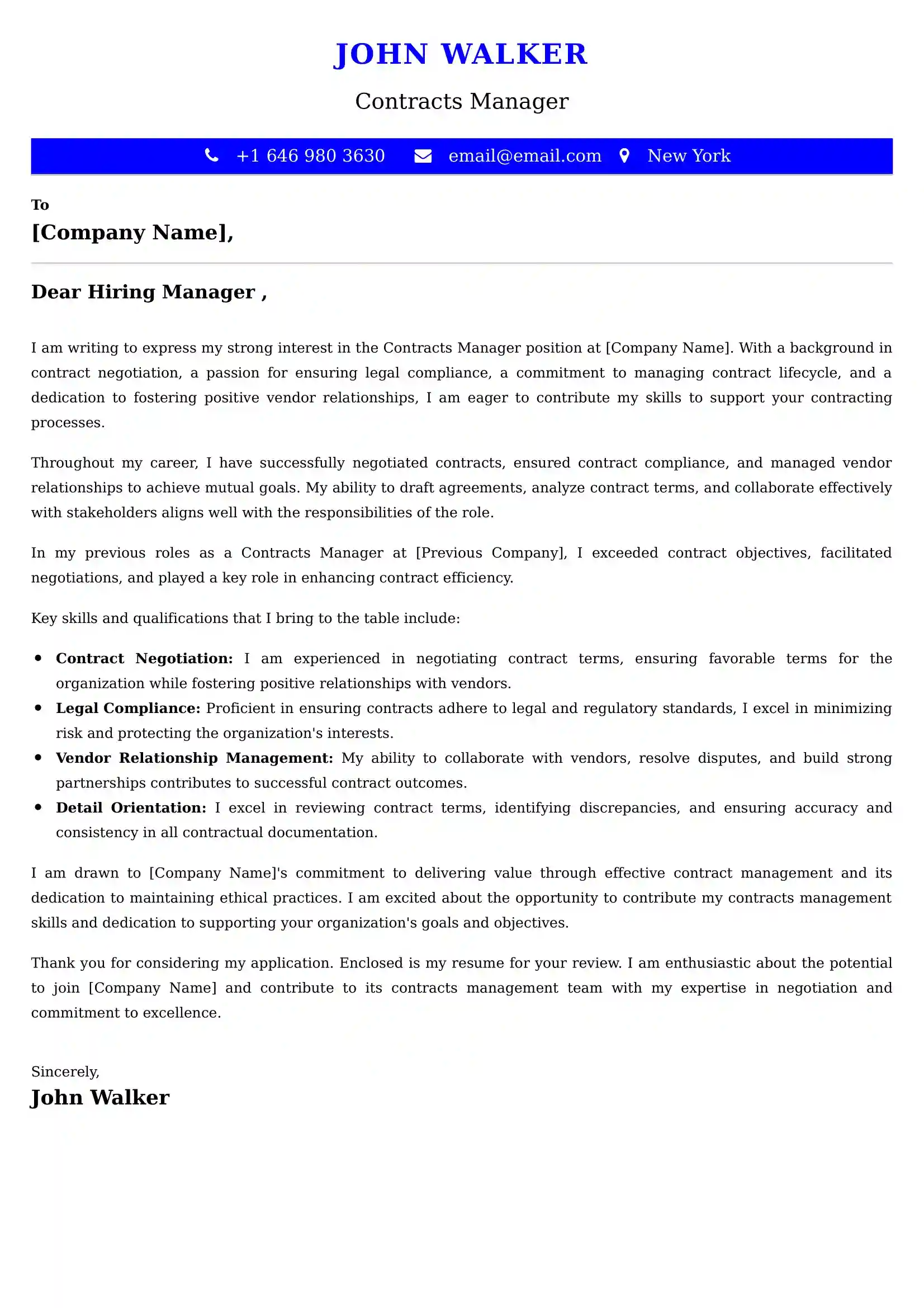 information technology cover letter with no experience